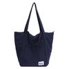 Bolsa de Ombro Casual Simples de Cor Pura com Grande Capacidade, Nova 2025, para Estudantes, Deslocamento