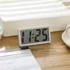 Relógio Eletrônico Compacto e Simples de Mesa para Idosos, Relógio Portátil com Letras Grandes, Mini Relógio de Parede para Estudantes para Visualização da Hora