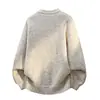 Colección Otoño/Invierno 2026 Transfronteriza: suéter cárdigan grueso para hombre, tejido de punto de manga larga, ropa exterior para hombre, venta al por mayor de fábrica