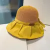 Sombrero de Pescador de Ala Ancha con Cobertura Facial para Mujer, Sombrero de Sol de Verano, Versátil Estilo Coreano para Viajes al Aire Libre, Sombrero de Protección Solar