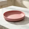 Vajilla de Silicona para Niños con Ventosa Tazón para Comida de Bebé Plato Antideslizante Resistente a Caídas Vajilla Integrada para Comida de Bebé