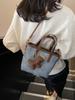 Bolsa Bucket Casual de Moda de Nicho Transfronteiriça Estilo Novo Inverno 2026 Bolsa de Ombro Simples Versátil com Toque de Luxo Bolsa Feminina Tendência