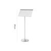 Soporte de anillo para número de mesa de acero inoxidable estilo europeo, soporte para tarjeta de menú de buffet, soporte para tarjeta de mesa, tarjetero