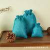 Bolsa de cáñamo con cordón color cáñamo, bolsa de cordón para almacenamiento, bolsa de cáñamo, en stock, bolsa de embalaje de lino al por mayor, monedero, bolsa de sachet