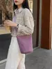 Nueva Bolsa Pequeña de Tela Lisa Casual para Mujer Primavera 2026, Bolso Bandolera Cruzado de Hombro Único, Bolsa de Viaje Ligera