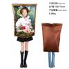 Fantasia Cosplay Divertida de Pintura Famosa Transfronteiriça para Adultos, Traje Criativo de Performance para Halloween da Mona Lisa, Roupa para Eventos de Campus