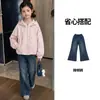 Ropa de abrigo para niñas, colección primavera y otoño 2026, ropa infantil nueva y elegante, sudadera con capucha de otoño para niñas pequeñas, chaqueta de otoño para niños