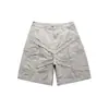 Beijie Moda Masculina 2026 Verão Novo Shorts Rasgado Lavado Patchwork Masculino Solto Roupa de Trabalho Casual Calças de Cinco Pontos