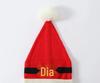 Chapéu de festival de Natal bola de pelo chapéu com cinto do Papai Noel chapéu de lã tricotado suprimentos de Natal fantasia de festa atacado
