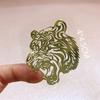 Venta al por mayor de fábrica Patrón de estilo chino Dragón Tigre Fénix unicornio valiente koi Piscis Lobo Águila Pegatinas metálicas para computadora teléfono móvil