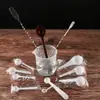 Colher de medida 2g Colher pequena de plástico 10g Colher para pó 1g Dosagem quantitativa 15 gramas Colher 5g Haste de agitação 30ml