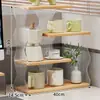 Caja de Almacenamiento para Cosméticos, Productos de Cuidado de la Piel de Escritorio, Perfume, Lápiz Labial, Estante de Almacenamiento de Lujo Ligero, Estante de Almacenamiento de Joyas de Tocador Multicapa