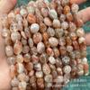 Cristal Natural aleatorio amorfo cuentas sueltas accesorios para joyería diy amatista cuentas piedra cruda amorfa venta al por mayor