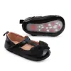 Zapatos de Princesa de Color Sólido con Lazo para Bebé de Primavera y Otoño para Niña, Cómodos y Modernos para Niños Pequeños BBW3094