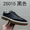 Piel de Vaca de Primera Capa, Zapatos Casuales con Cordones de Lujo Ligero, Tenis Deportivos Simples de Punta Redonda Suela Plana, Zapatos de Entrenamiento Alemanes Ligeros Clásicos Retro