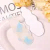 Pinza para el pelo con patrón de rombos brillantes y estampado de chica dulce coreana, parche de lazo DIY, clip para el borde del cabello roto, accesorios de joyería para reducir la edad