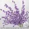 Flores Artificiais Coloridas Estilo Monet Flores Falsas Atacado Verde Roxo Arranjo de Casamento Cenário Decoração de Paisagismo