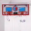 Canasta de Baloncesto Plegable para Niños, Aro de Baloncesto para Colgar en la Pared, Soporte de Baloncesto para el Hogar, Canasta de Baloncesto Móvil para Exteriores con Ruedas al por Mayor