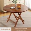 Mesa Dobrável, Mesa Redonda, Apartamento Pequeno, Moderna, Simples, Mesa Conveniente, Casa de Aluguel, Quiosque, Mesa de Jantar Doméstica, Mesa de Chá para Varanda
