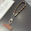 Cordão Colorido para Celular Joia Artesanal DIY Criativo Corda de Pulso de Poliéster Pingente para Celular Corda de Dedo Anti-Queda