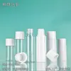 Frasco de Amostra de Tônico Personalizado Pet 20ml 30ml 35ml Tamanho de Teste Frasco Vazio Portátil Tamanho de Viagem Frasco de Água de Essência