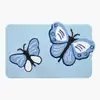 Tapetes de Flocagem Removíveis para Entradas, Tapetes para Sala de Estar, Tapetes ao Lado da Cama do Quarto, Tapetes para Quarto de Estudo Infantil, Capachos Absorventes Antiderrapantes para Entrada, Atacado