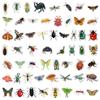 55~110 serie de insectos naturales pegatinas de graffiti de dibujos animados para coche equipaje tazas venta al por mayor