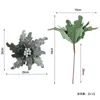Arreglos de Flores Artificiales Navideñas de Amazon, Decoraciones de Flores de Tela, Flores Navideñas de Terciopelo con Lentejuelas