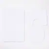 Dropshipping Transfronterizo Terciopelo de Coral Grabado Piedrecitas Piedra Pequeña Felpudos de Puerta Baño Color Sólido Felpudos de Pie Entrega Directa de Fábrica