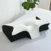 Almohada de Memoria, Almohada de Espuma Viscoelástica de Rebote Lento, Almohada para el Cuello que No se Desinfla, Almohada Mariposa, Almohada Cervical, Almohada Recomendada al por Mayor para Dormir de Lado