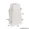 Almofada Trapezoidal para Postura de Membros Inferiores, Almofada Pós-operatória para Articulação do Quadril, Almofada Abdução em T, Almofada Trapezoidal com Tiras, Travesseiro Esponjoso em T