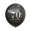Globo de 12 pulgadas (30, 40, 50 y 60 estrellas), ideal para fiestas de cumpleaños, bodas y aniversarios. Amazon.