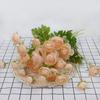 Venta al por mayor de fábrica 4 cabezas flor de loto rocío flor artificial multicolor jardín de té de primavera suministros de decoración para bodas hogar flor de huevo