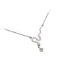 Collar con Colgante del Año del Zodiaco Serpiente para Mujer, Lujo Ligero, Nicho, Moda Ins, Versátil, Elegante, Colgante de Alta Gama, Cadena para Clavícula, Regalo para Novia