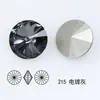 Dongzhou Crystal Broca Satélite de 10.7 mm Cristal Artificial de Alta Calidad Broca Redonda de Vidrio Accesorios para Joyería Broca para Uñas Arte de Uñas Venta al por Mayor