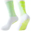 Calcetines de Fútbol Profesionales para Hombre, Calcetines de Media Pantorrilla con Suela Gruesa de Toalla y Puntos de Goma Antideslizantes para Entrenamiento de Fútbol y Deportes
