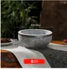 Maceta de Piedra para Perro Tazón Grande para Perro Tazón para Gato Tazón Doble Maceta para Comida Tazón para Perro Gato Tazón para Agua Antivuelco Arroz Suministros para Mascotas