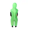 Disfraz Inflable de Fantasma Alienígena Atuendo Cosplay Accesorios de Disfraz de Halloween Muñeco Pasarela Divertida
