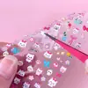 Novos Adesivos 5D Em relevo para Nail Art Desenho Animado Infantis Fofo Graffiti Gatinho Coelho Raposa Chikawa Snoopy