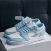 Zapatos Putian Originales Puros Aj1 de Caña Baja Tenis para Hombre y Mujer Cuero Genuino Moca Baloncesto Jordan Bajo Se Edición Limitada San Valentín Zapatos de Pareja