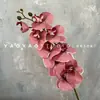 Decoración de Mesa Escandinava de Falenopsis de 9 Cabezas Impresa en 3D Película Floral de Boda Flor Artificial de Falenopsis Accesorios para Fotografía