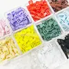 Hebilla Super Mini de 4 mm para hebilla de libro para bebé botón de mochila accesorios hechos a mano bjd tela pequeña tamaño pequeño hebilla de plástico
