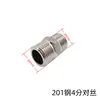 Acero Inoxidable 201 Diámetro Variable Grueso a Fino Alambre Doble Exterior Extensión Directa 4 Minutos a 6 Minutos 1 Pulgada Cabeza Grande y Pequeña Unión a Tope