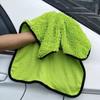Toalla de Trenza de Microfibra Poliéster Completo Brocado Absorbente Sin Pelusa Limpiador Retorcido Paño para Lavado de Autos Toalla de Trenza