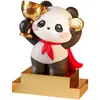 Trophy de Panda Lindo y Creativo Premio de Competencia para la Reunión Anual de Estudiantes Regalo Se Puede Grabar Adornos de Escritorio para el Día del Maestro y el Inicio de Clases