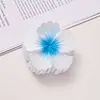 Pinza para el pelo enrollada con flor esmerilada transfronteriza europea y americana, pinza de tiburón grande estilo vacación de verano en la playa, pinza para el pelo, accesorio para el cabello