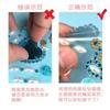Álbum de fotos de acrílico de una sola serie con dibujos animados para niños, pegatinas tridimensionales de diamantes para teléfono móvil, manualidades creativas
