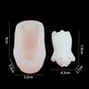 Urso de estimação fofo fofo tesouro DIY decoração de vela de aromaterapia cura três moldes de silicone de urso polar
