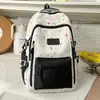 Nova Mochila Estilo Ins Academy Leve Bonita para Alunos do Ensino Fundamental e Médio Doce Casual Alta Aparência Mochila