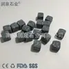 Venta al por mayor de fábrica gran cantidad en stock piedras para whisky hielo para whisky piedra para vino cian a granel